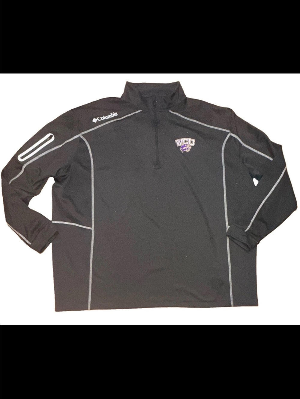 Columbia Golf Men's 3XL Big & Tall 1/4 Zip Pullover WCU Catamounts NCAA